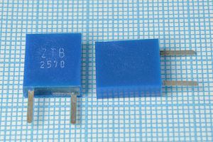 Кварцевый резонатор 0,257 МГц - 257 C11x4x13P2 3000 ZTB257D 2P-1(257D)