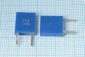 Кварцевый резонатор 0,272 МГц - 272 C11x4x13P2 3000 ZTB272D 2P-1(272D)