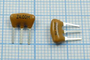 Кварцевый резонатор 4 МГц - 4000 C07x5x08P3 30 5000 ZTT4,0MG 3P Кварцевый резонатор 4 МГц - 4000 C07x5x08P3 30 5000 ZTT4,0MG 3P