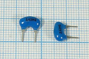 Кварцевый резонатор 3,43 МГц - 3430 C07x5x08P2 30 5000 ZTA3,43MG 2P Кварцевый резонатор 3,43 МГц - 3430 C07x5x08P2 30 5000 ZTA3,43MG 2P