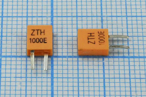 Кварцевый резонатор 1 МГц - 1000 C05x2x06P2 3000 /-20~80C ZTH1000E 2P-1 (ZTH