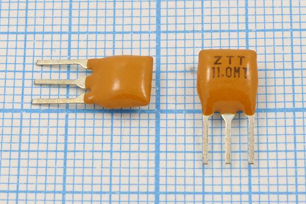 Кварцевый резонатор 11 МГц - 11000 C07x5x08P3 30 5000 ZTT11,0MT 3P STE