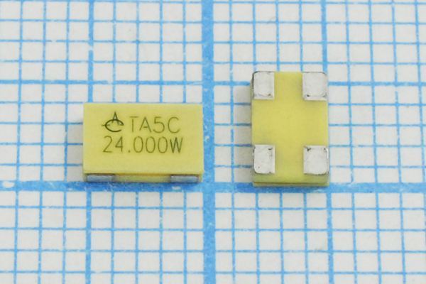 Кварцевый резонатор 24 МГц - 24000 SMD05032C4 20 20 20/-20~70C TA5C 1Г STE
