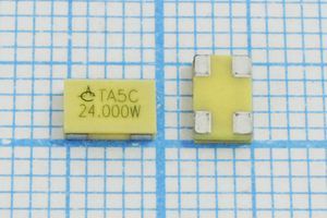 Кварцевый резонатор 24 МГц - 24000 SMD05032C4 20 20 20/-20~70C TA5C 1Г STE