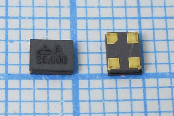 Кварцевый резонатор 26 МГц - 26000 SMD03225C4 8,5 10 S3225-4 1Г