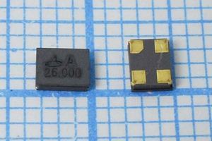 Кварцевый резонатор 26 МГц - 26000 SMD03225C4 8,5 10 S3225-4 1Г