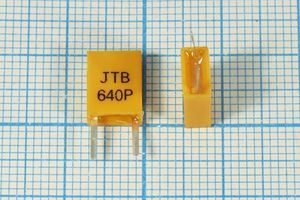 Кварцевый резонатор 0,64 МГц - 640 C07x4x09P2 3000 JTB640P 2P-2