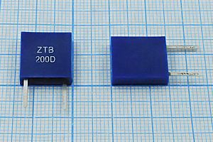 Кварцевый резонатор 0,2 МГц - 200 C13x4x14P2 ZTB200D 2P