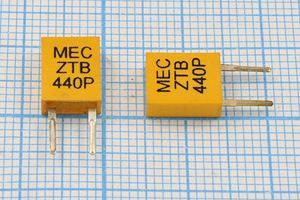 Кварцевый резонатор 0,44 МГц - 440 C07x4x09P2 3000 ZTB440P 2P-2 Кварцевый резонатор 0,44 МГц - 440 C07x4x09P2 3000 ZTB440P 2P-2