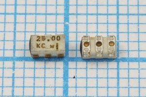 Кварцевый резонатор 25 МГц - 25000 C03221C3 5000 3000/-20~80C SSR25,00BR03-AP