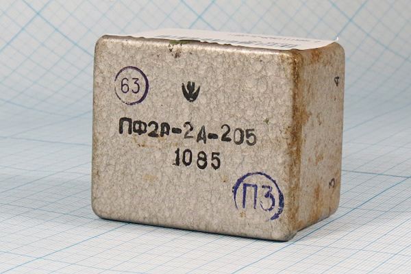 Кварцевый фильтр реж ПФ2Р-2А-205