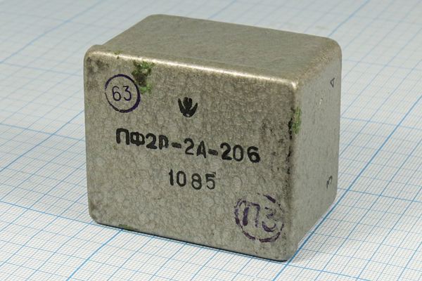 Кварцевый фильтр реж ПФ2Р-2А-206