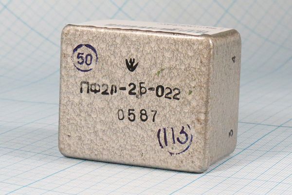 Кварцевый фильтр реж ПФ2Р-2Б-022