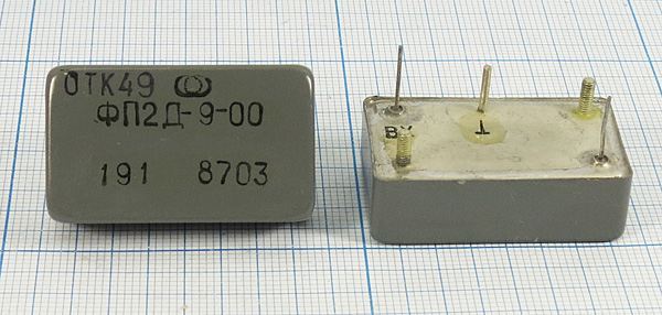 Кварцевый фильтр 10700 дис 40/ ФП2Д-9-00