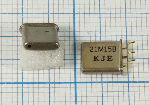 Кварцевый фильтр 21400 пол 15/3 SMD-UM1-3x2 21M15B 4пор пара