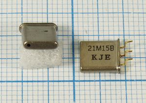 Кварцевый фильтр 21400 пол 15/3 SMD-UM1-3x2 21M15B 4пор пара