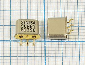 Кварцевый фильтр 21400 пол 15/3 SMD-UM5-3 3P 21N15A 2пор