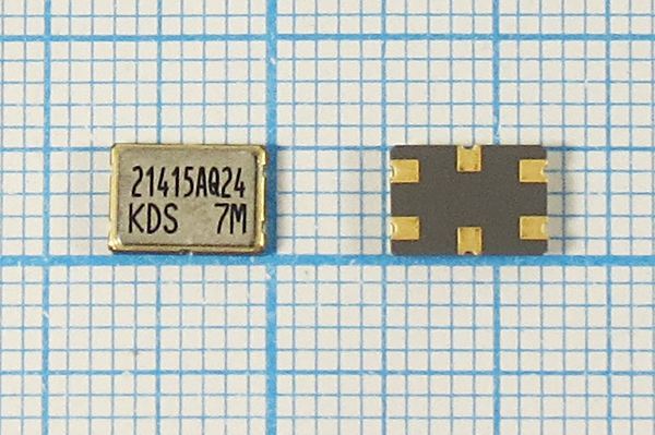 Кварцевый фильтр 21400 пол 15/3 SMD07050C6 DSF753SAF 2пор KDS