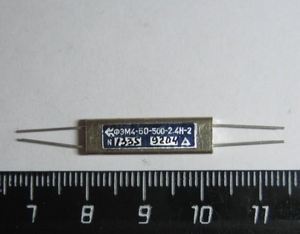 Кварцевый фильтр 500 пол 2,4/ ФЭМ4-50-500-2,4Н-2
