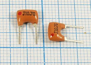 Кварцевый фильтр 10700 дис CDAL 2P JT10,7MG16-A (кр)лев(J10.7G