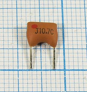 Кварцевый фильтр 10700 дис CDAL 2P JT10,7MC1-A (кр)лев (J10.7C