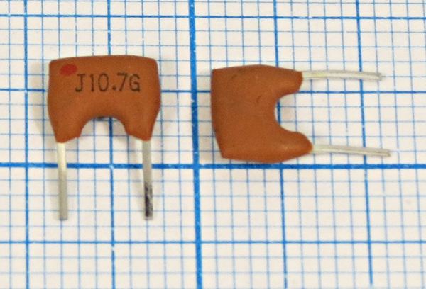 Кварцевый фильтр 10700 дис CDAL 2P JT10,7MG3-A (кр)лев(J10.7G)