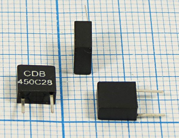 Кварцевый фильтр 450 дис CDBM 2P CDBM450C28 (CDB 450C28)