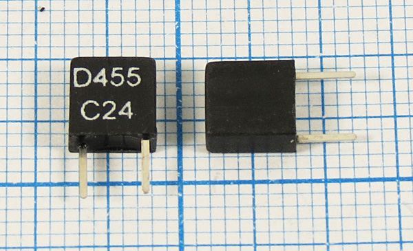 Кварцевый фильтр 455 дис CDBM 2P CDB455C24 (D455 C24)