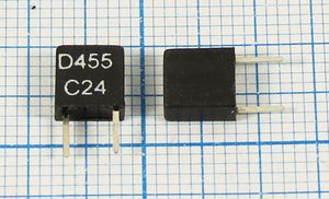 Кварцевый фильтр 455 дис CDBM 2P CDB455C24 (D455 C24)