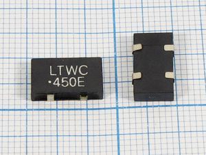 Кварцевый фильтр 450 пол 15/6 LTWC 4C(2C+2C) LTWC450E SMD