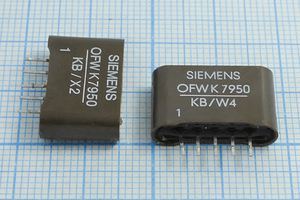 Кварцевый фильтр 38000 пол SIP5L 5P OFWK7950 паян