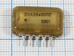 Кварцевый фильтр 38000 пол SIP5L 5P КФПА2002-01 BG/DK