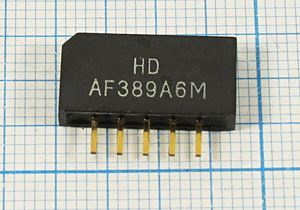 Кварцевый фильтр 38900 пол SIP5K 5P HDAF389A6M BG/DK/I SDE