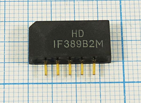 Кварцевый фильтр 38900 пол 35 SIP5K 5P HDIF389B2M BG/DK/I SDE