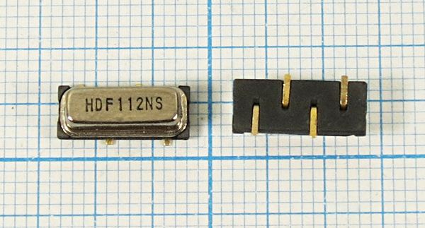 Кварцевый фильтр 112320 пол 1152/3 SMD-F11 4C HDF112NSF11