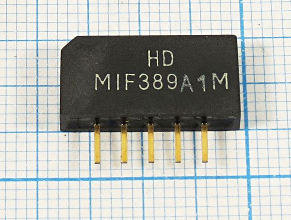 Кварцевый фильтр 38900 пол SIP5K 5P HDMIF389A1M BG/DK/MN/L SDE