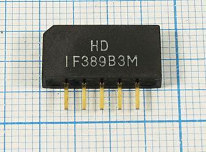 Кварцевый фильтр 38900 пол SIP5K 5P HDIF389B3M BG/DK SDE