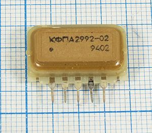 Кварцевый фильтр 38000 пол SIP5L 5P КФПА2992-02 BG/DK