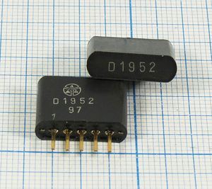 Кварцевый фильтр 38000 пол SIP5L 5P D1952 DK
