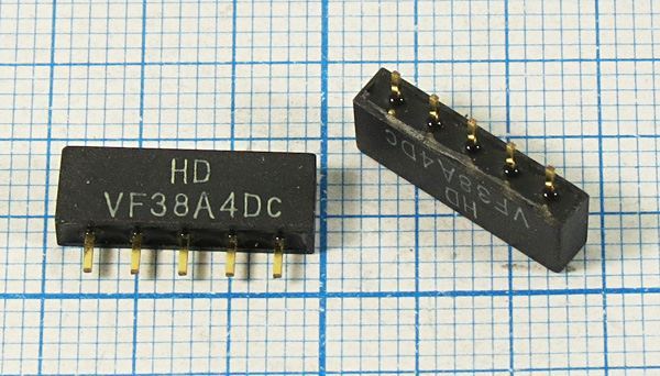 Кварцевый фильтр 38000 пол SIP5D 5P HDVF38A4Dc SDE