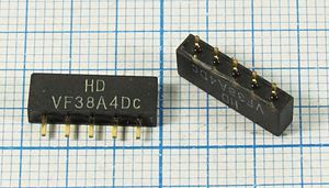 Кварцевый фильтр 38000 пол SIP5D 5P HDVF38A4Dc SDE