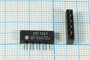 Кварцевый фильтр 43750 пол 6000/3 SIP5D 5P HDBF43A7D