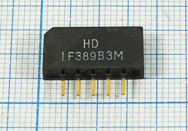 Кварцевый фильтр 38900 пол SIP5D 5P HDIF389B3D BG/DK SDE
