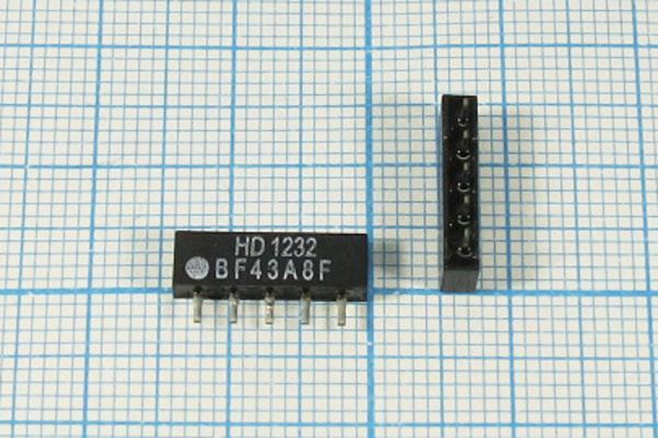 Кварцевый фильтр 43810 пол 6000/3 SIP5D 5P HDBF43A8F SDE
