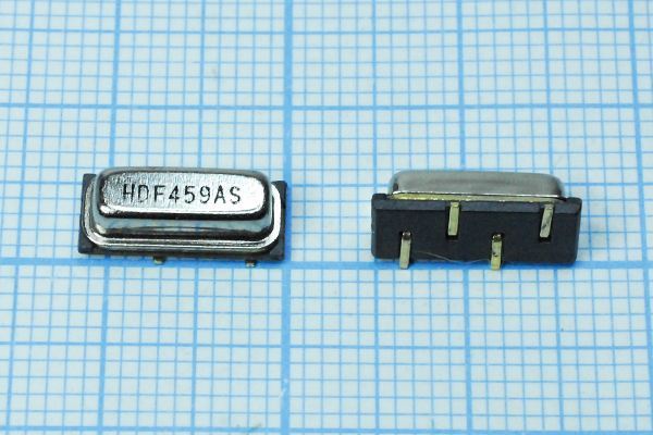 Кварцевый фильтр 459000 пол 6000/3 SMD-F11 4P HDF459ASF11AA