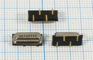 Кварцевый фильтр 465000 пол 6000/3 SMD-F11 4P HDF465ASF11A