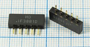 Кварцевый фильтр 38000 пол SIP5D 5P HDIF38B1D BG/DK SDE