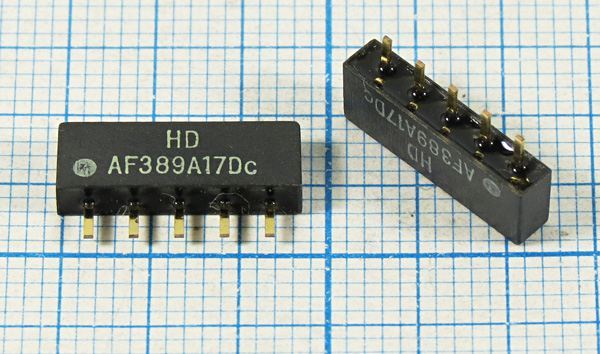 Кварцевый фильтр 38900 пол SIP5D 5P HDAF389A17Dc BG/DK/MN SDE