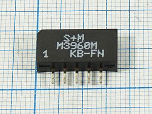 Кварцевый фильтр 38900 пол SIP5K 5P B39389-M3960-M100 MN EPCOS