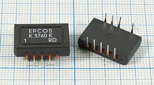 Кварцевый фильтр 38000 пол DIP10K 9P(5P+4P) B39380-K3760-K100